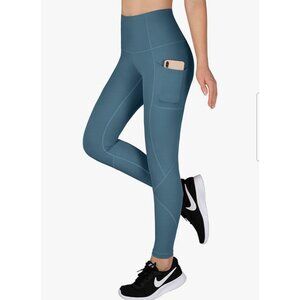 LifeSky High Waisted Tummy Control Workout Athletic Pants Womens XL